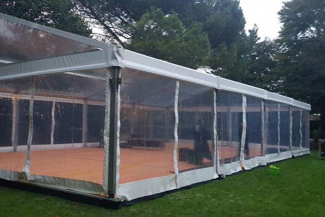 Carpas transparentes