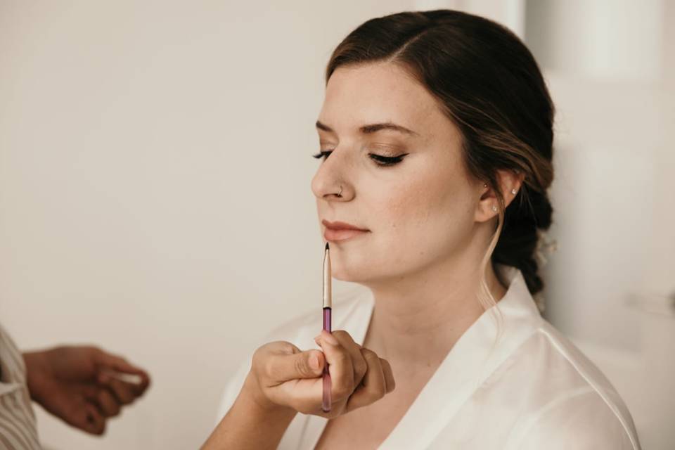 El maquillaje de Sara