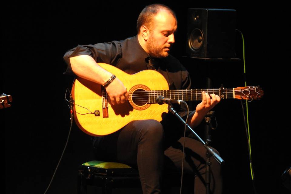 Guitarrista flamenco