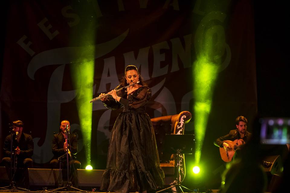 Show flauta flamenca