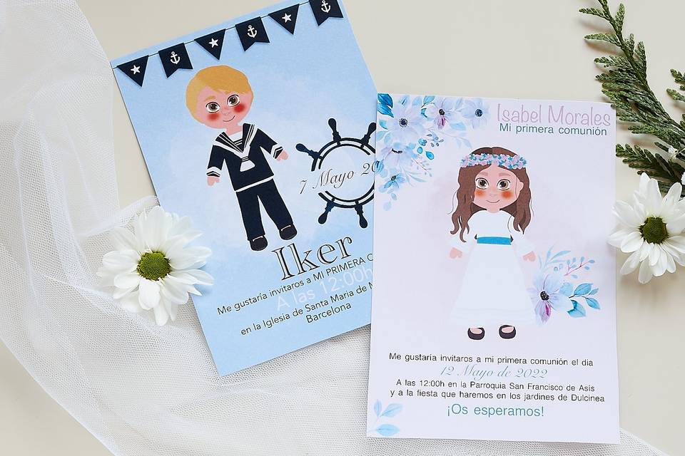 Invitaciones de comunión