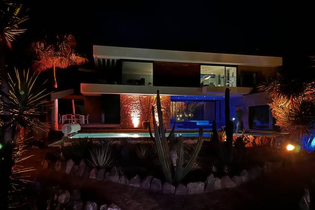 Luz decoración exterior
