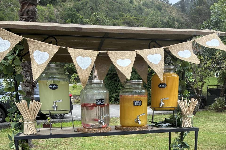 Carrito bebidas
