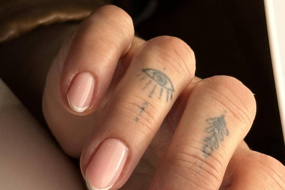 Manicura francesa