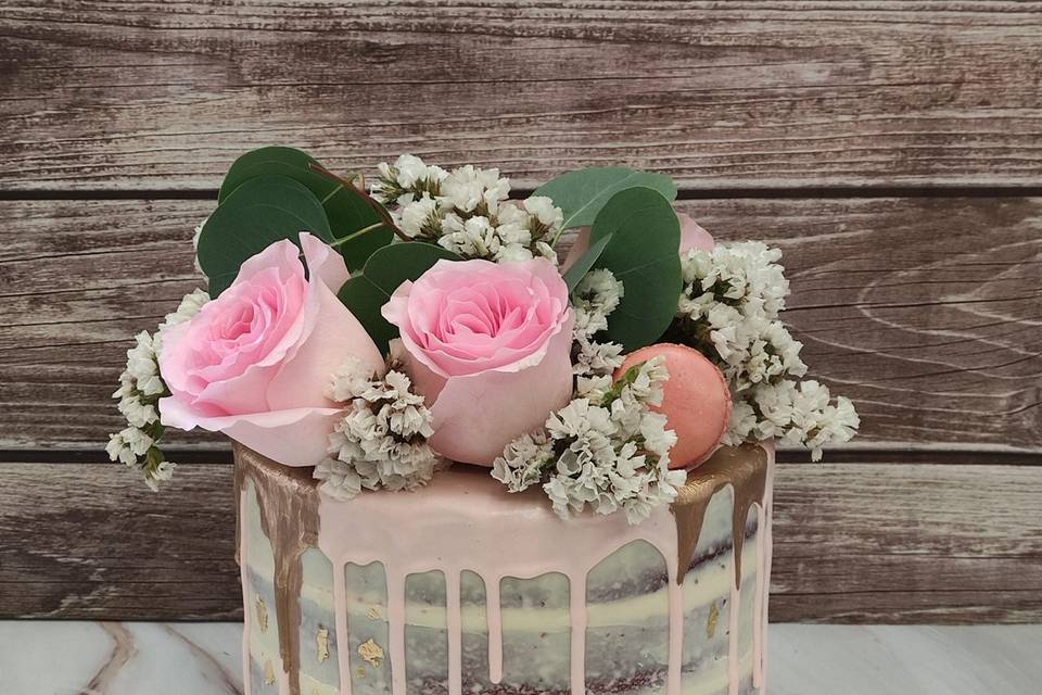 Tarta de boda pequeña