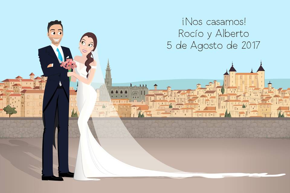 Boda en Toledo-Salamanca