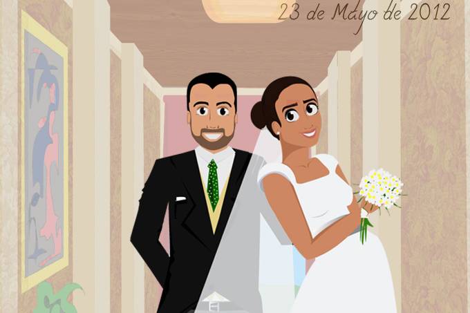 Boda de Inés