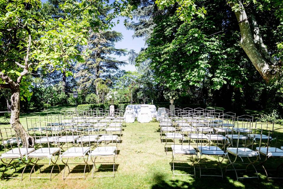 Ceremonia al aire libre