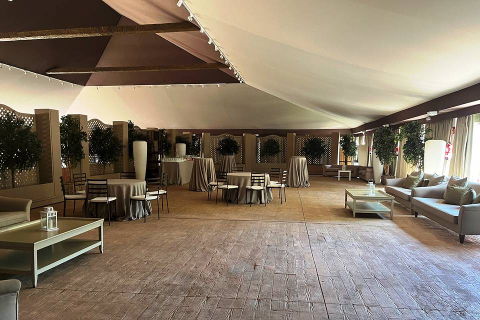 Carpa para el baile