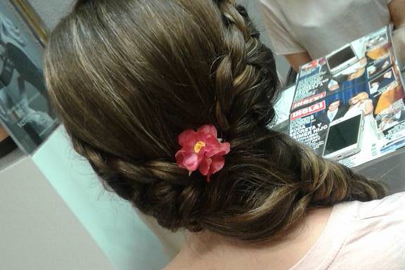 Recogido Trenza