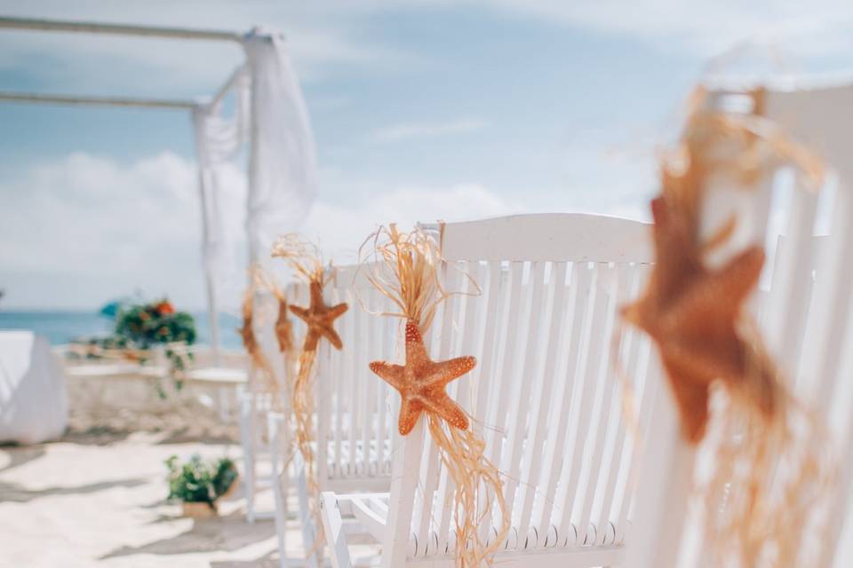 Ceremonia en la playa