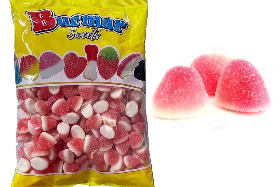 Besos fresa gomita