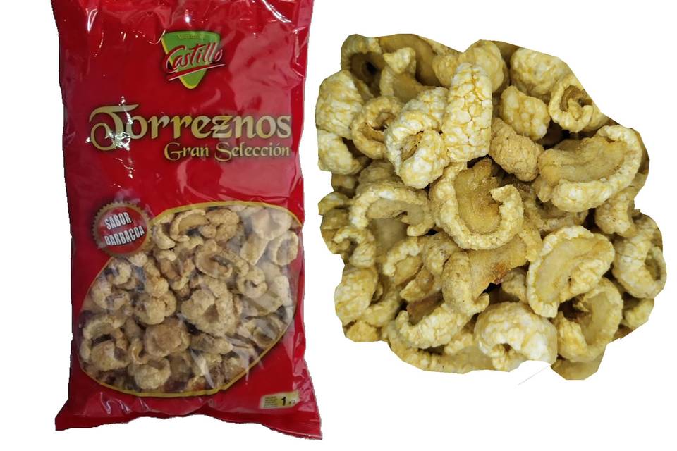 Torreznos barbacoa