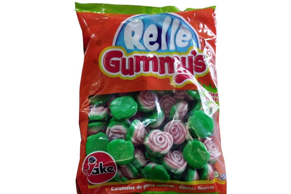 Jelly rosas rellenas