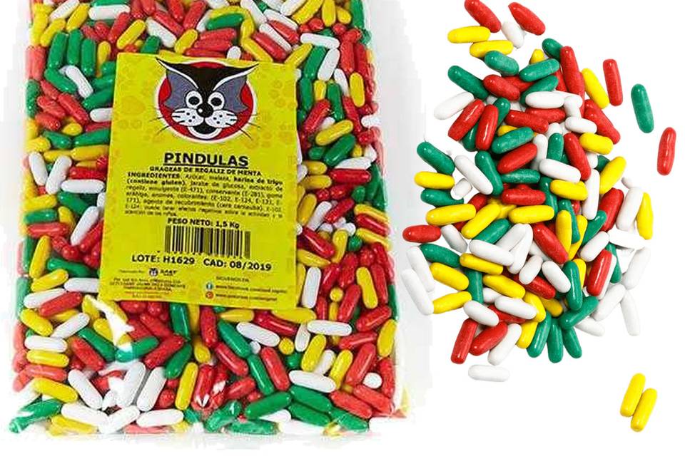 Pindulas regaliz y caramelo