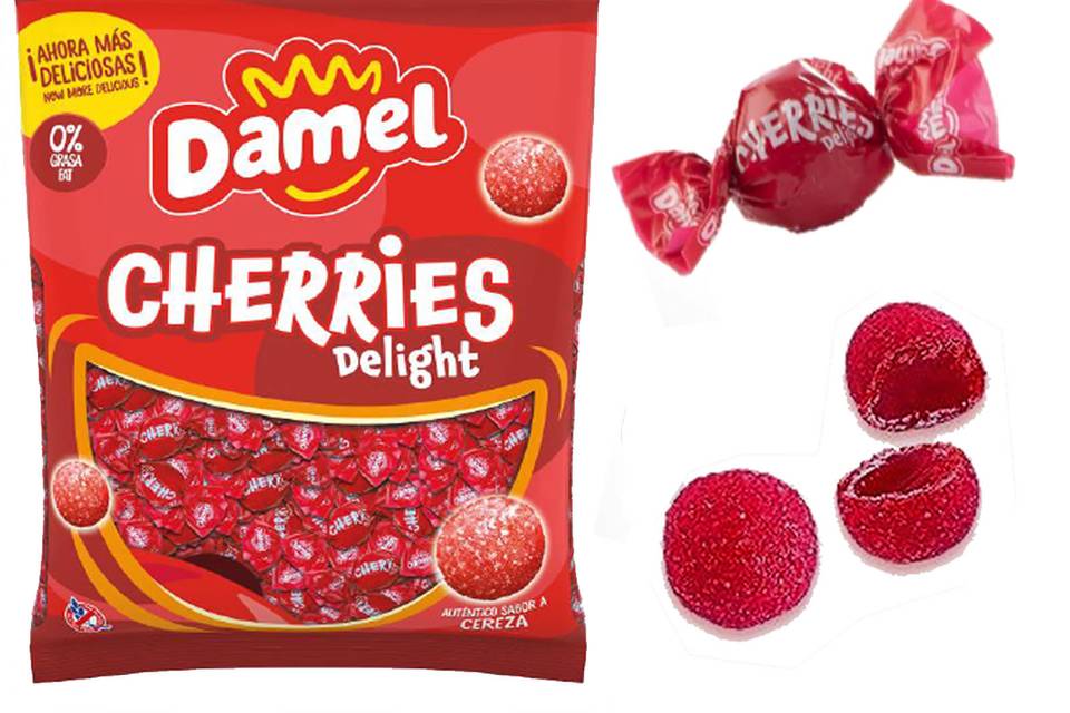 Cherrys cereza rellenos