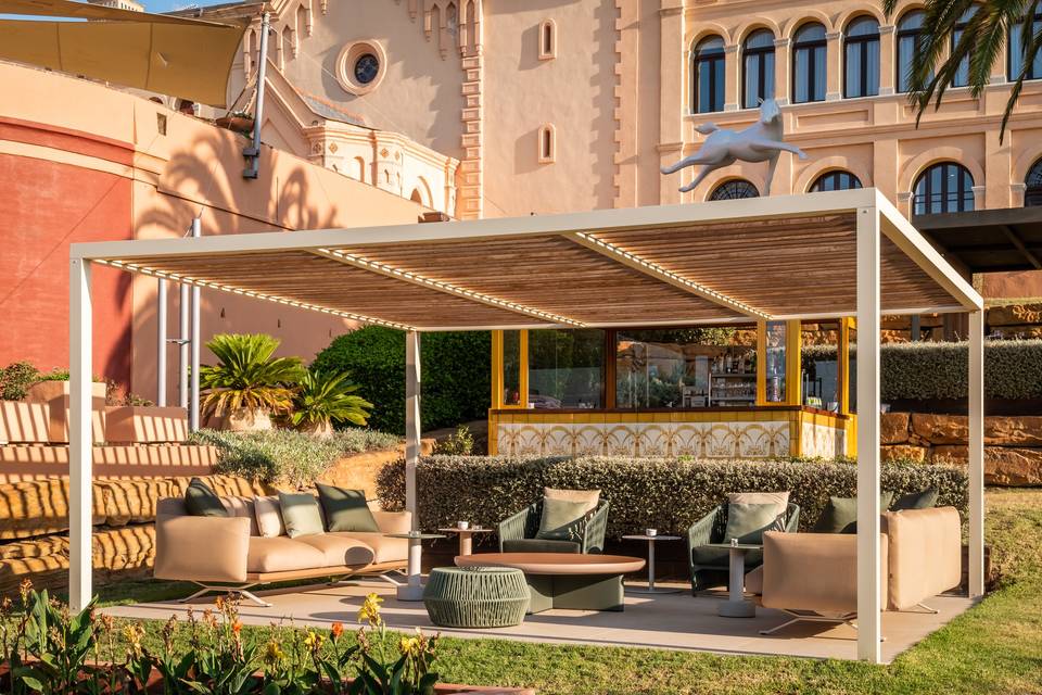 Terraza piscina