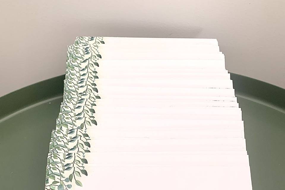 Cartas para invitados
