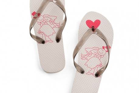 Chanclas para bodas