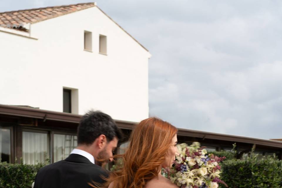 Ceremonia civil en el jardín