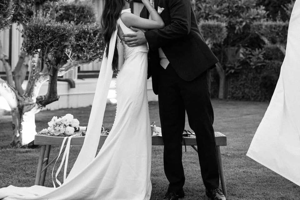 Ceremonia en el jardín