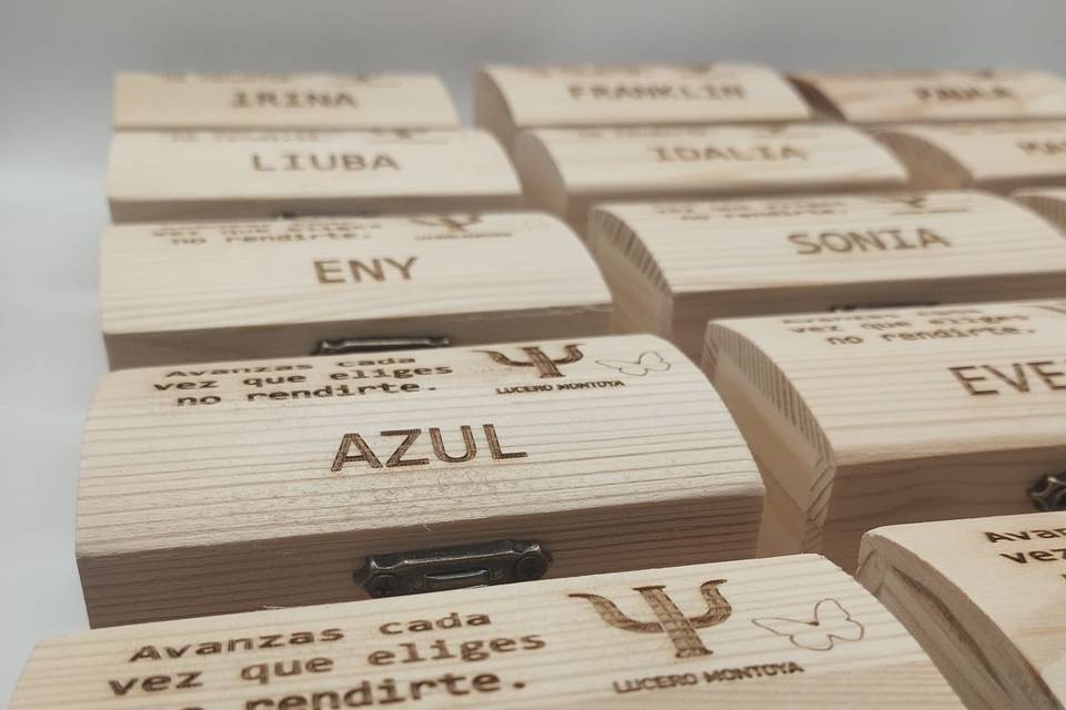 Cajitas de madera