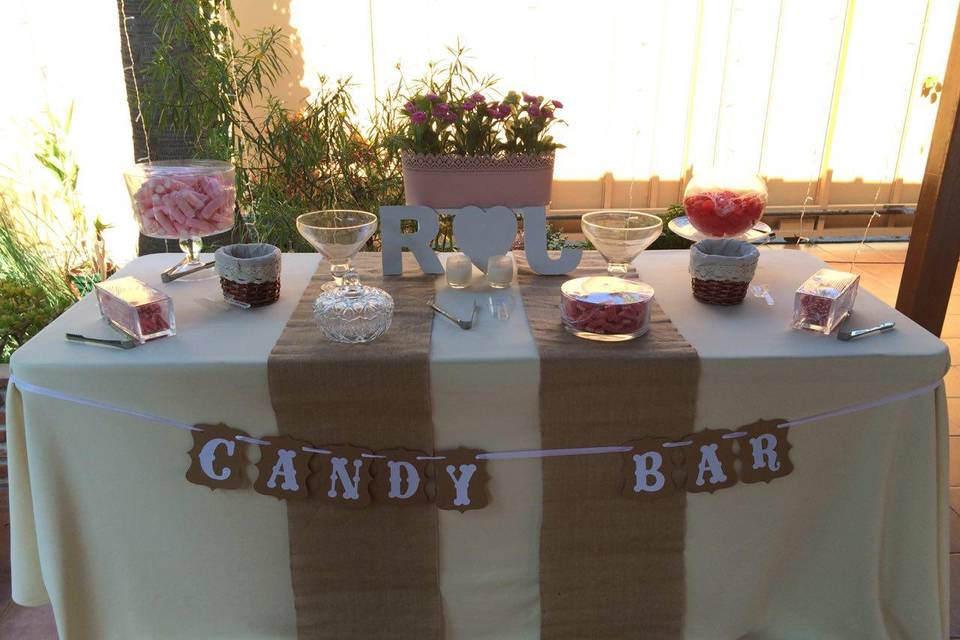 Candy bar con mosquitera