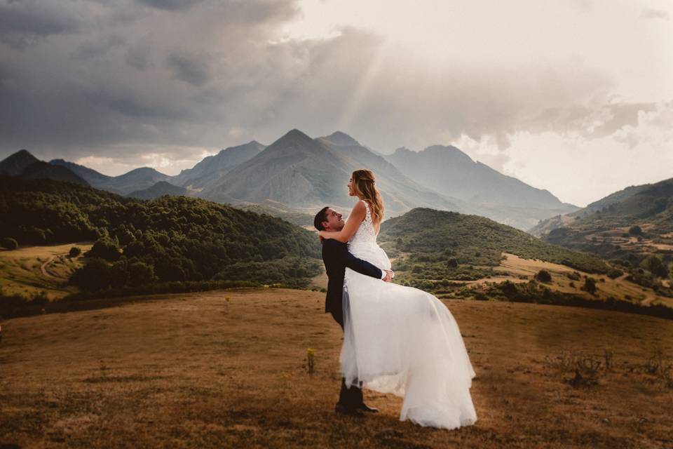 Postboda en bardenas reales