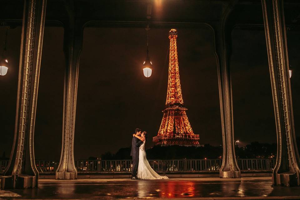 Postboda en parís