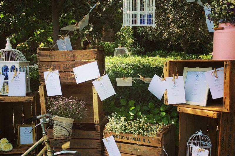 Decoración boda