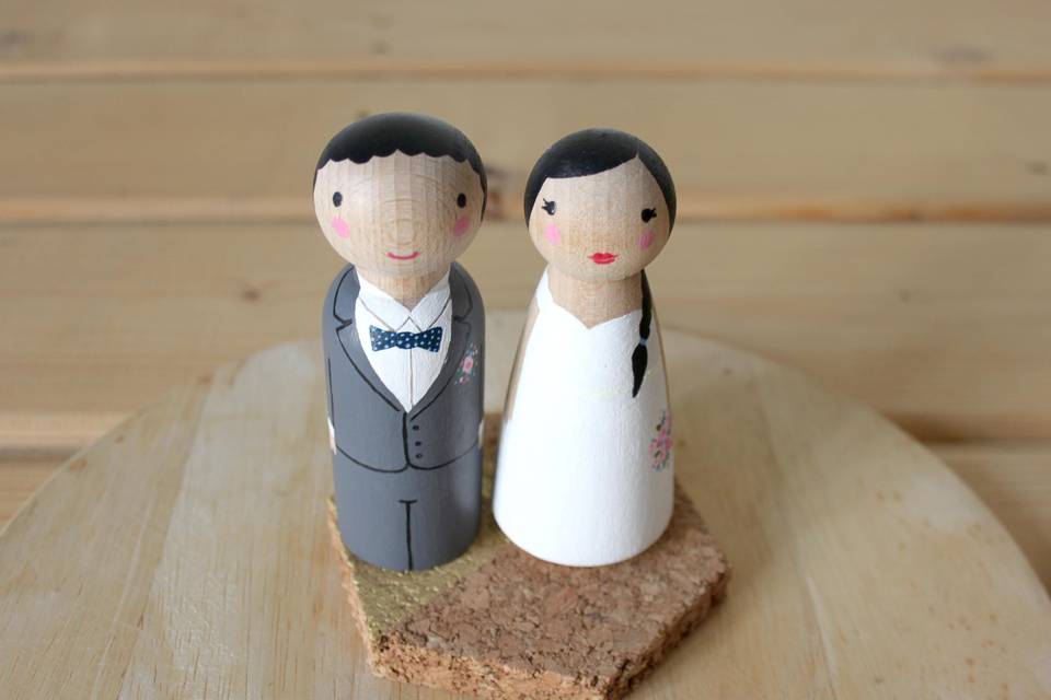 Personalización Cake Toppers