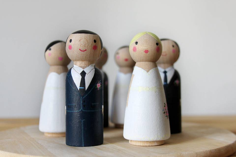 Personalización Cake Toppers