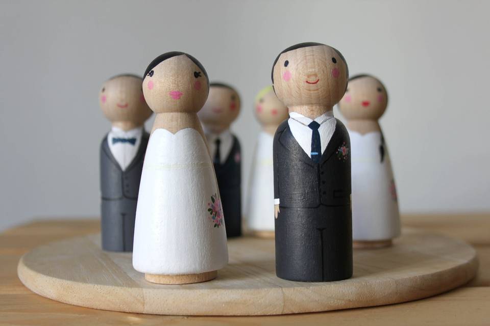 Personalización Cake Toppers