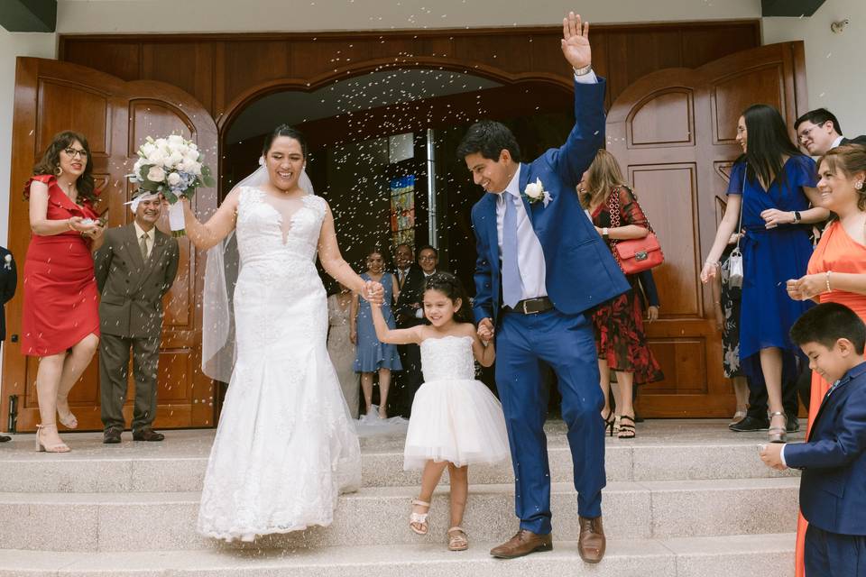 Nicole y Marcelo.