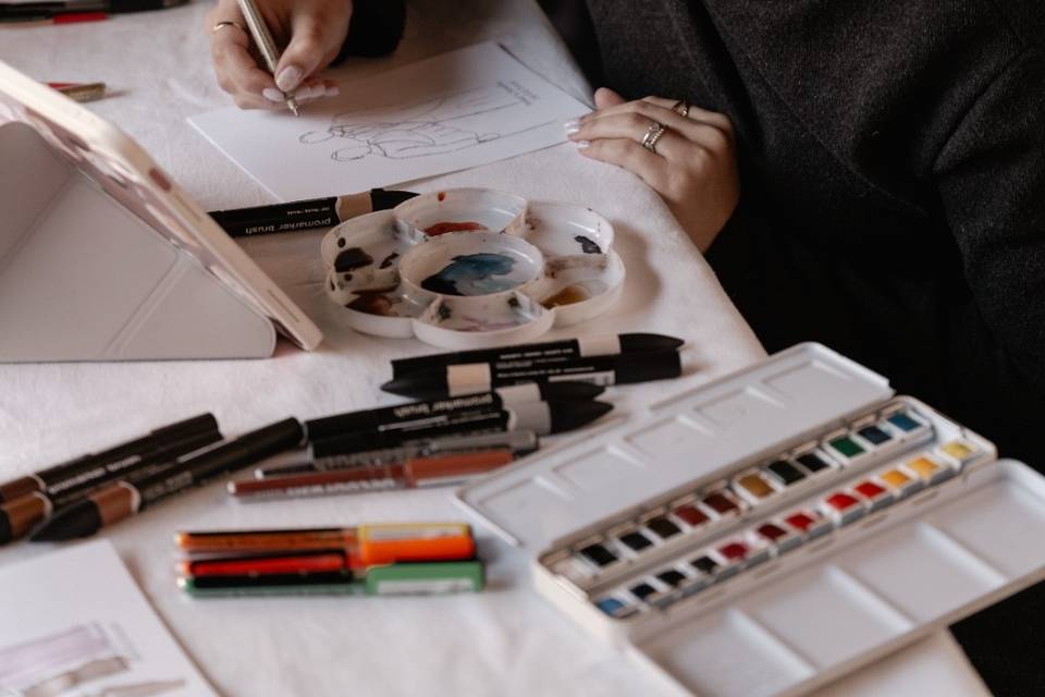 Proceso de dibujo