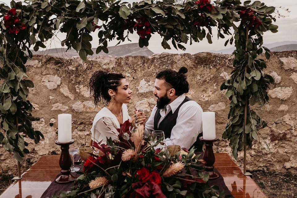 Boda elopement rural