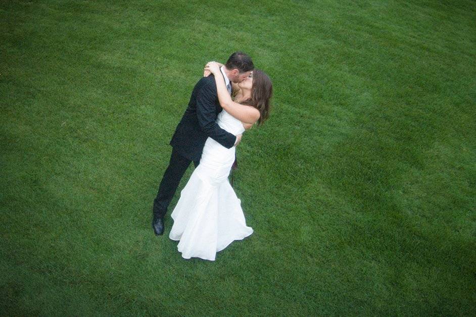 Vídeo aéreo en boda