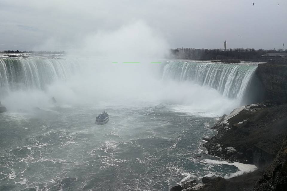 Niagara Falls, Canada ruta Est