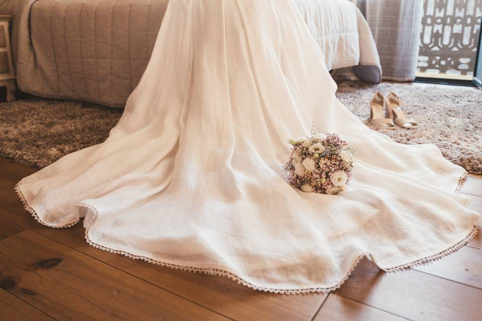 Detalle del vestido