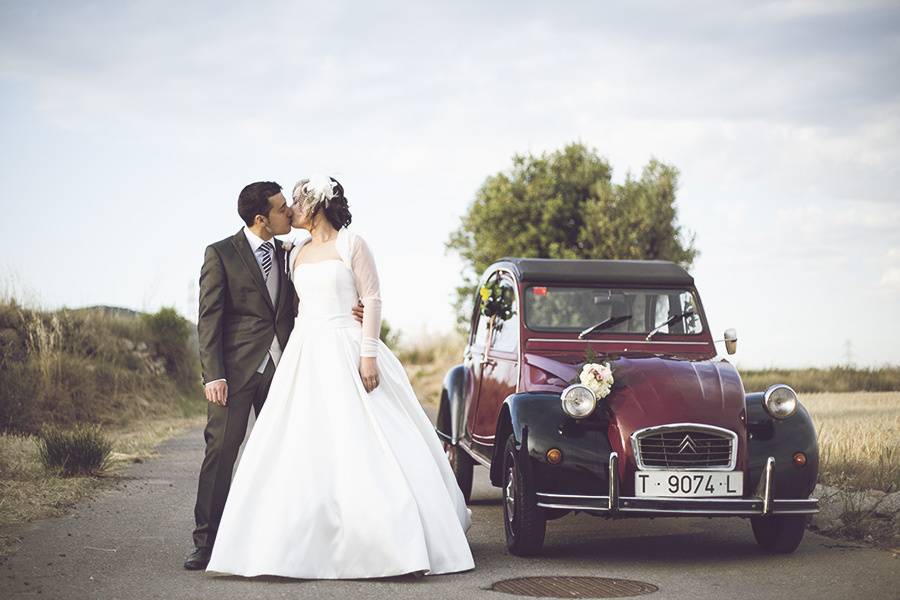 Los novios la playa