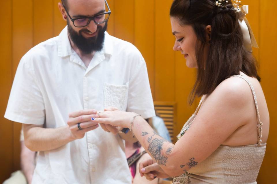 Boda civil A&D