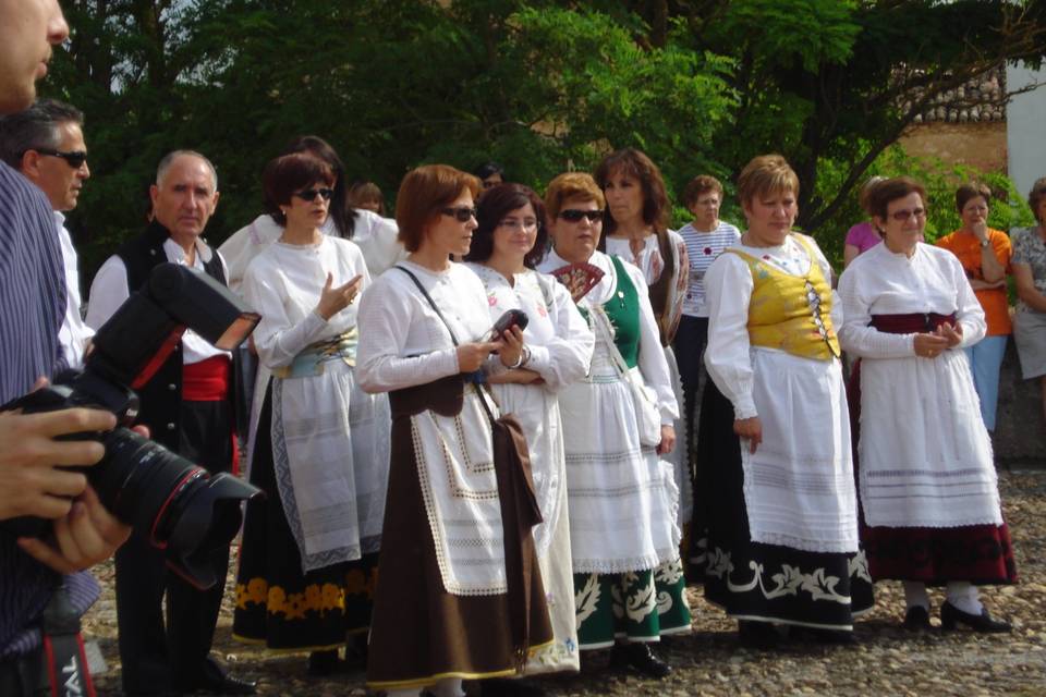 Coro a la llegada de la novia