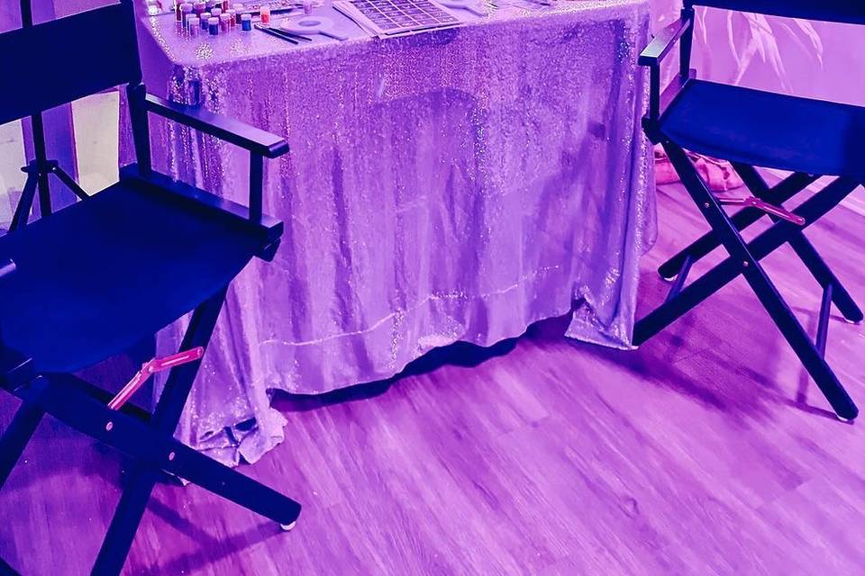 Stand de glitter
