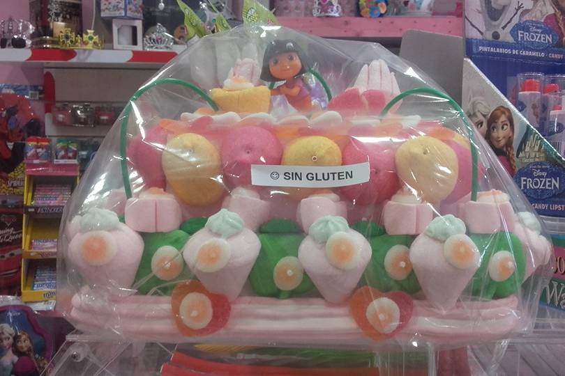 Tartas de chucherías para celíacos