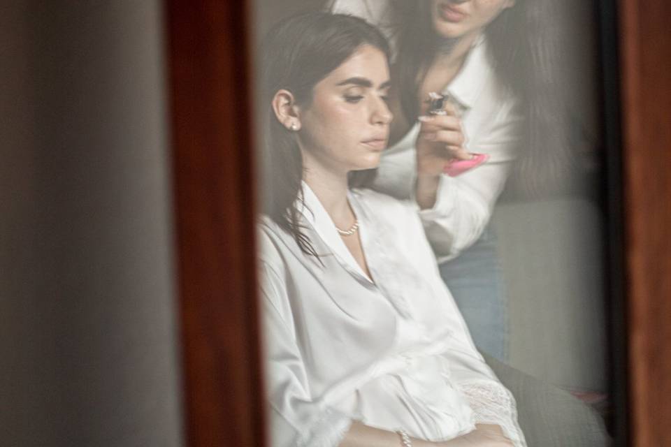 Preparación de novia
