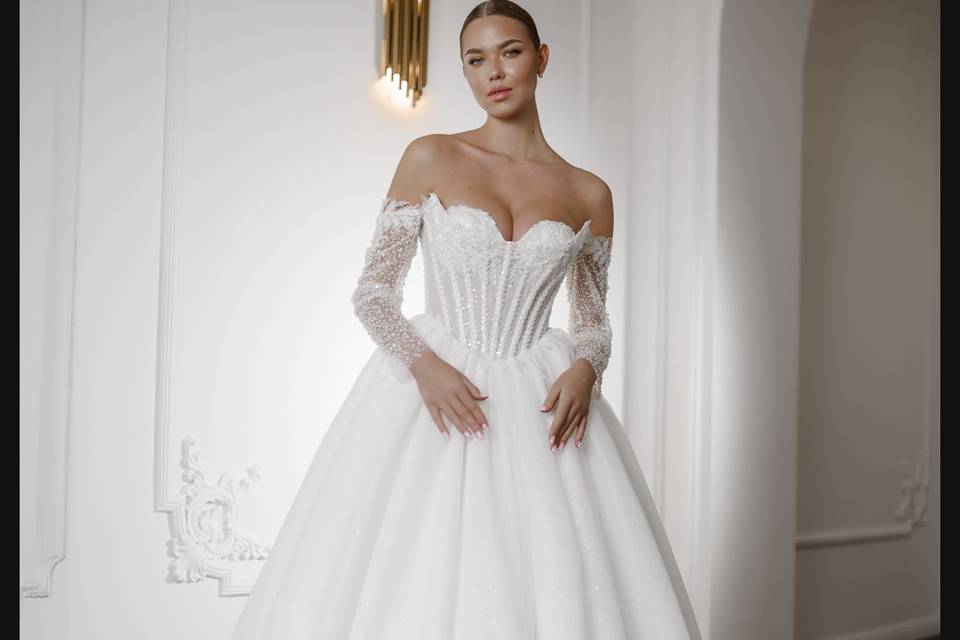 Princesa con mucho brillo