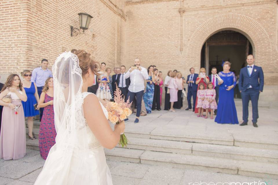 Llegada de la novia