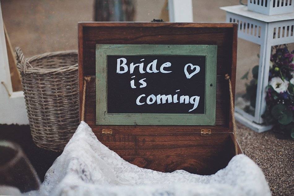 Bride is coming