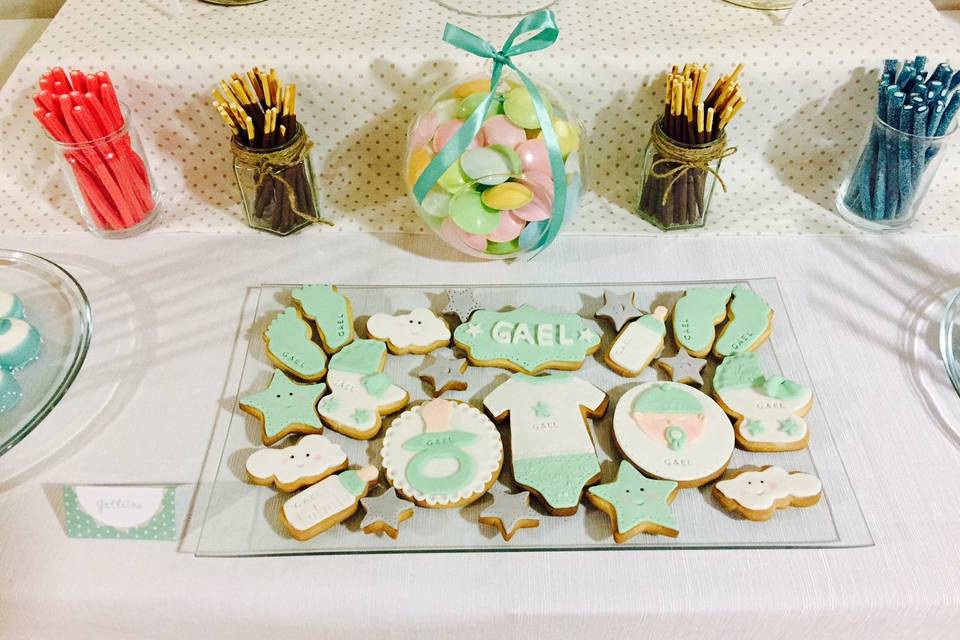 Galletas baby shower