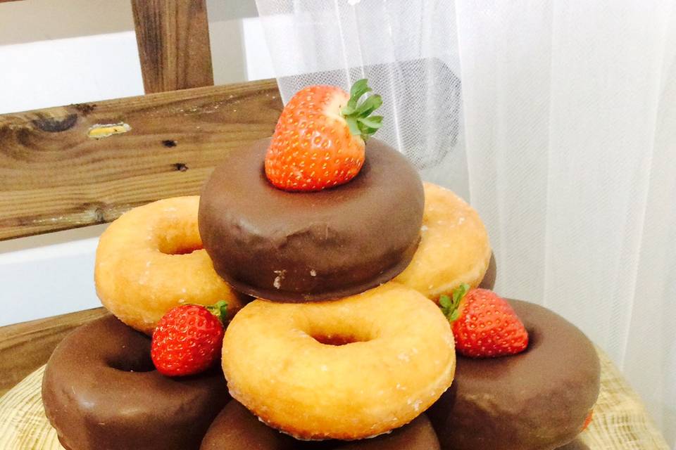 Torre donuts&fresas